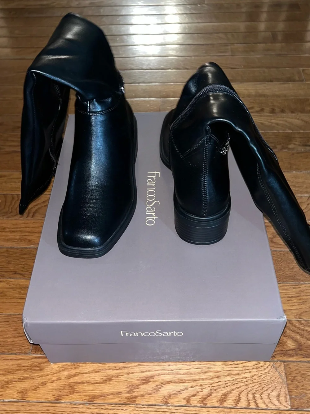 Franco Sarto Geralyna Boot Knee High Black Women’s Size 6 Regular Calf